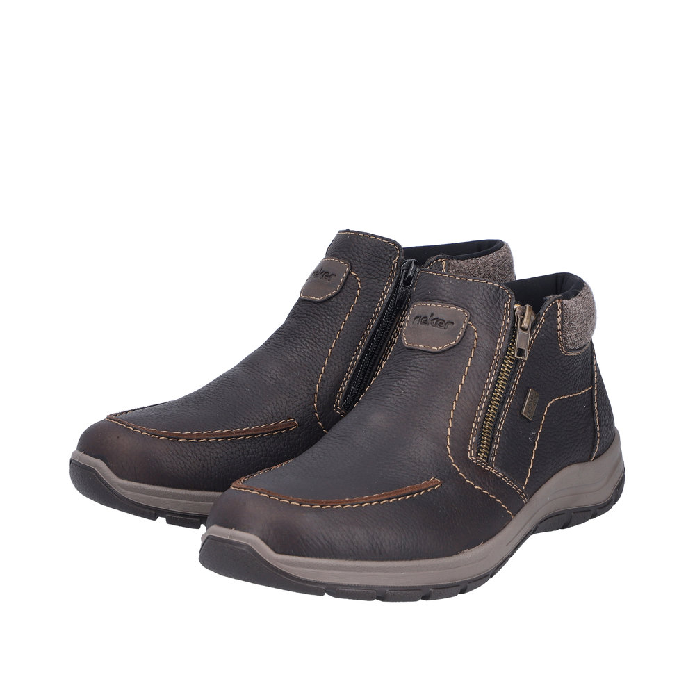 Basket marron homme - 8