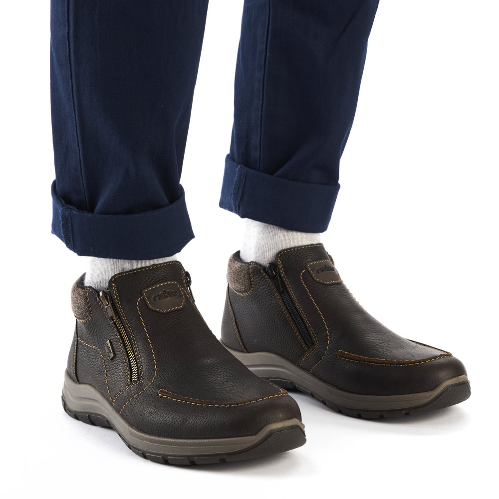 Basket marron homme - 9