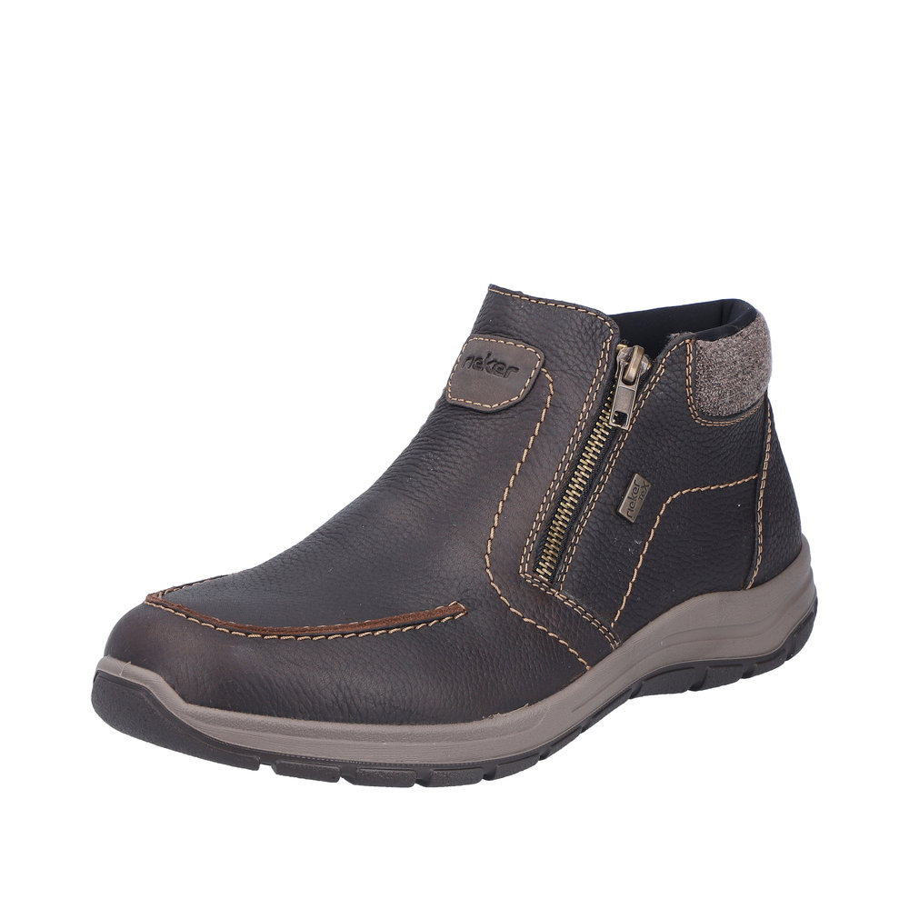 Basket marron homme