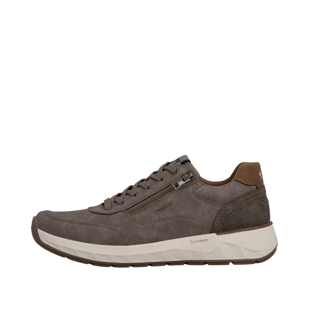 Derby avec fermeture éclair beige - 5