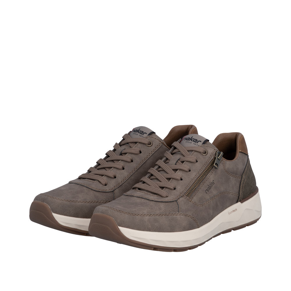 Derby avec fermeture éclair beige - 8