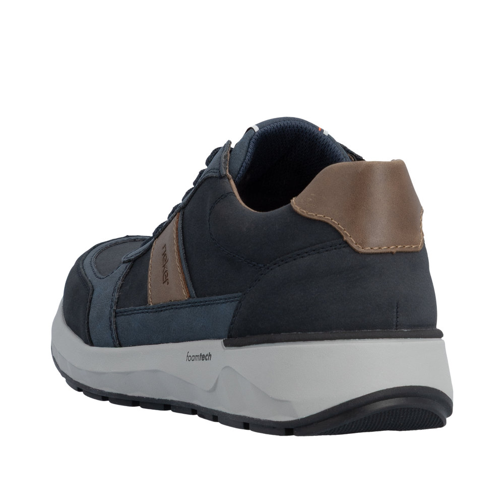 Basket bleu homme - 3