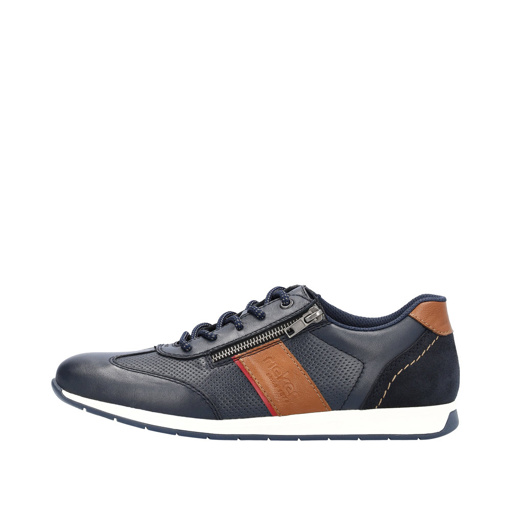 Derby avec fermeture éclair bleu - 5