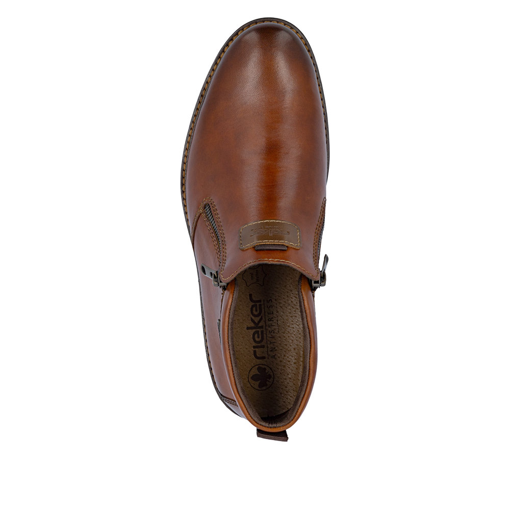 Basket marron homme - 4