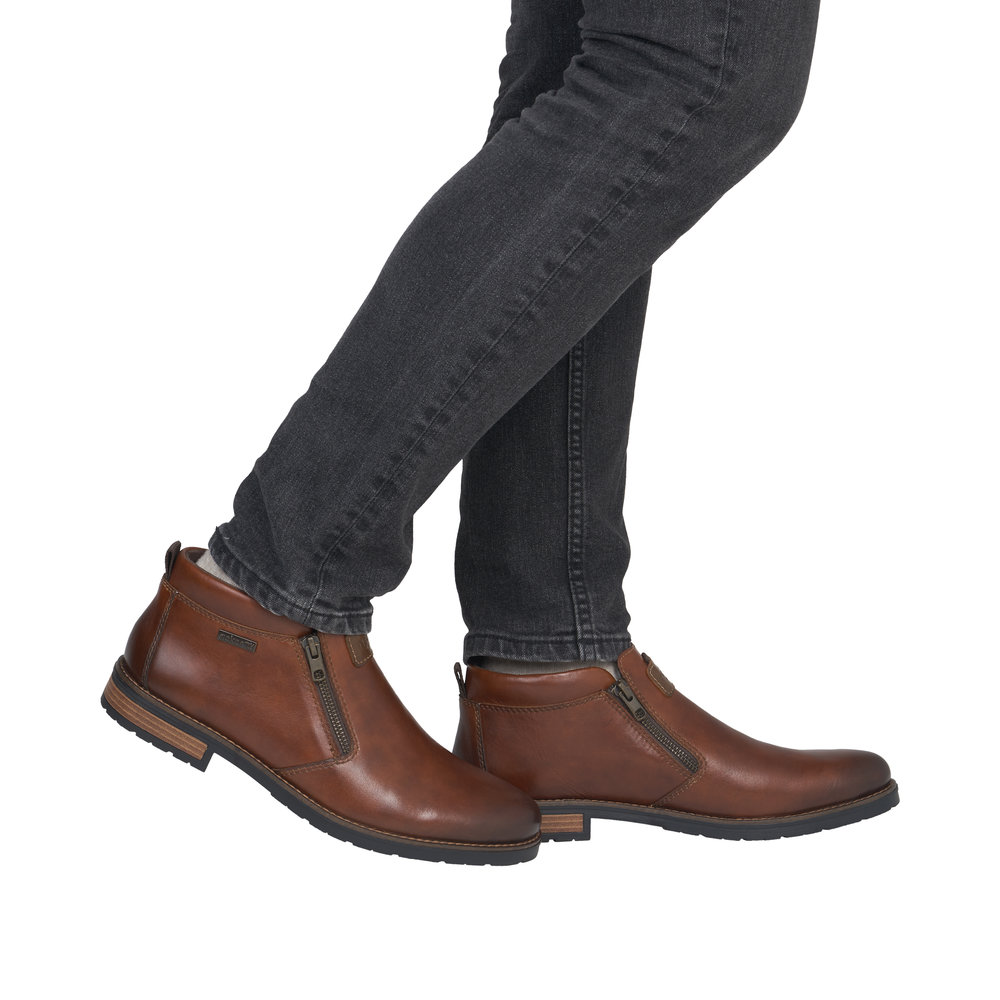 Basket marron homme - 9