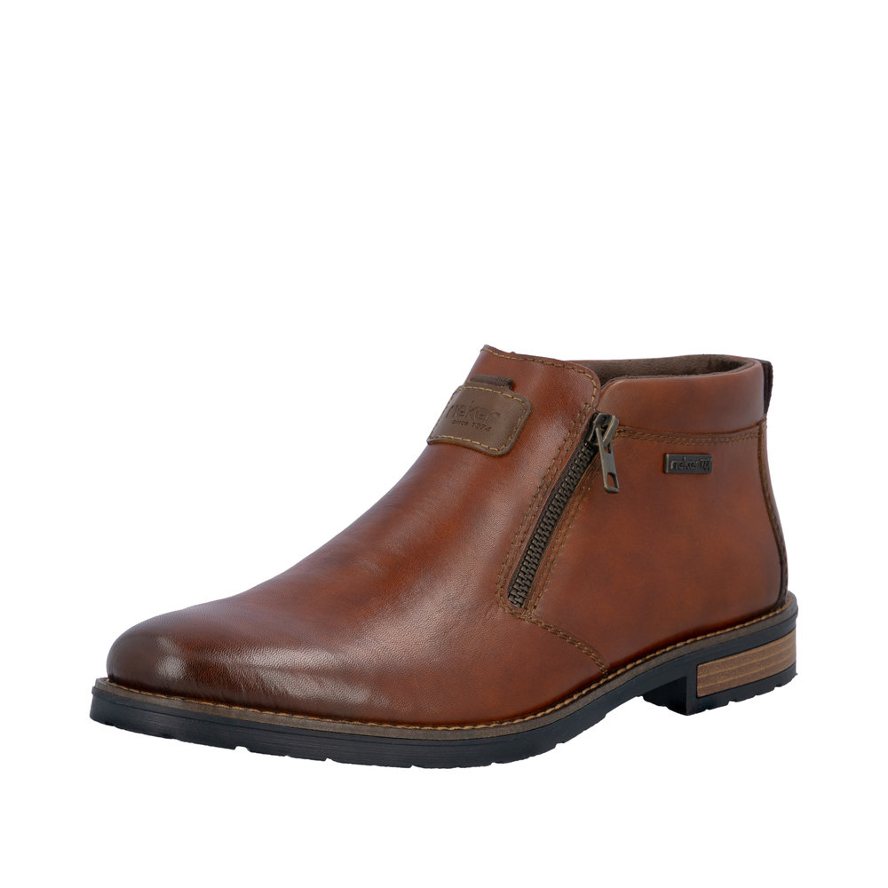 Basket marron homme