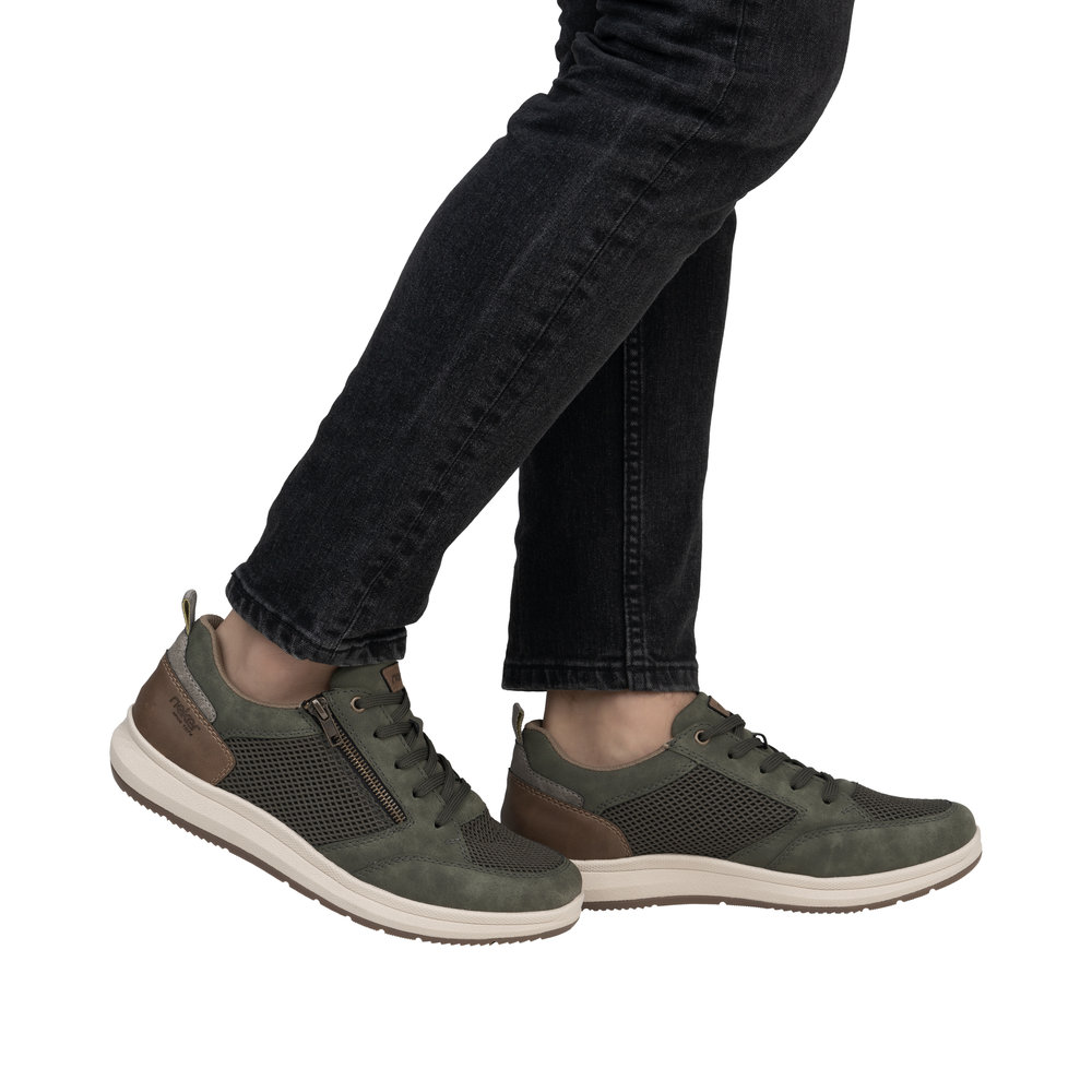 Derby avec fermeture éclair vert - 9