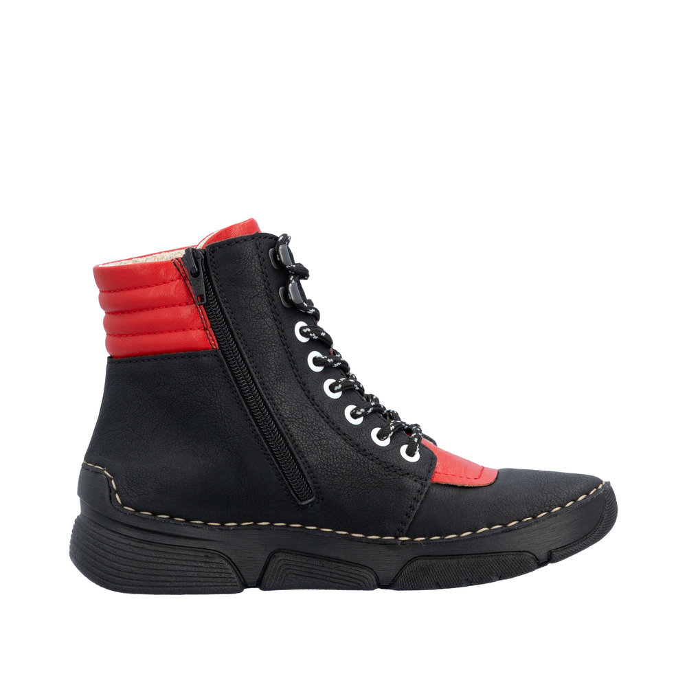 Basket noir combiné femme - 2