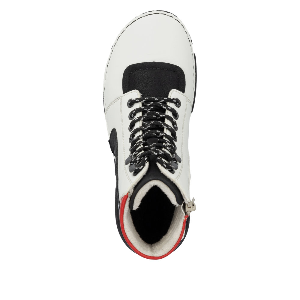 Basket blanc combiné femme - 4