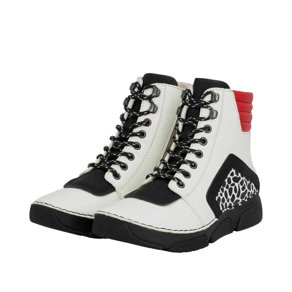 Basket blanc combiné femme - 8