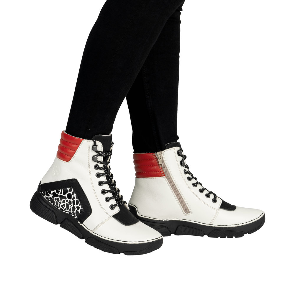 Basket blanc combiné femme - 9