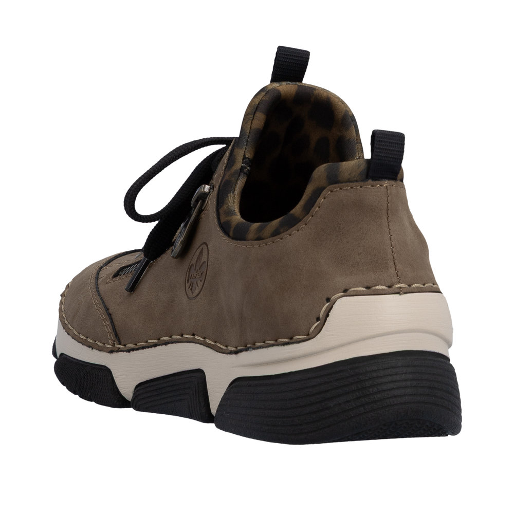 Basket marron femme - 3