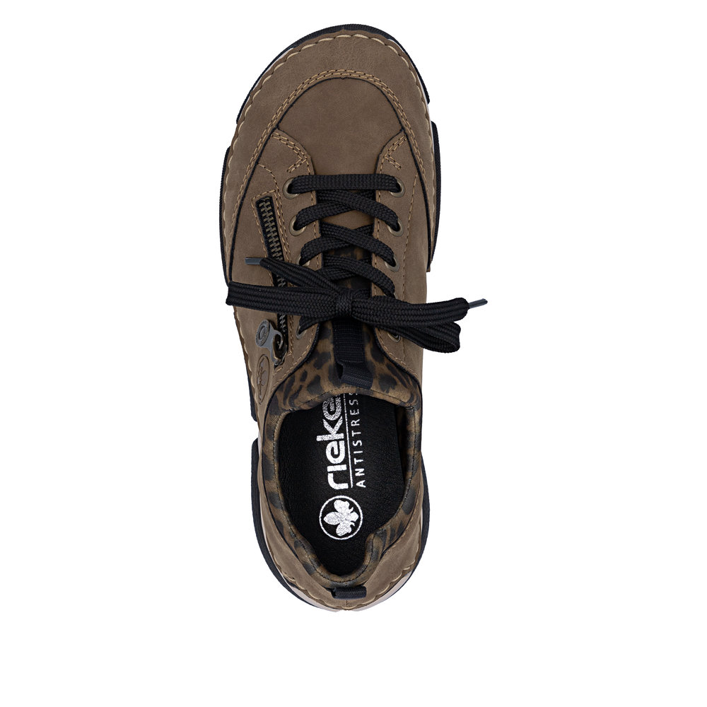 Basket marron femme - 4