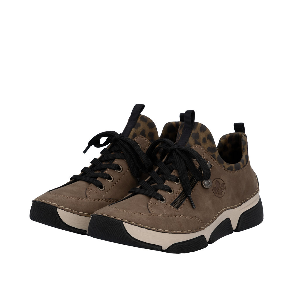 Basket marron femme - 8