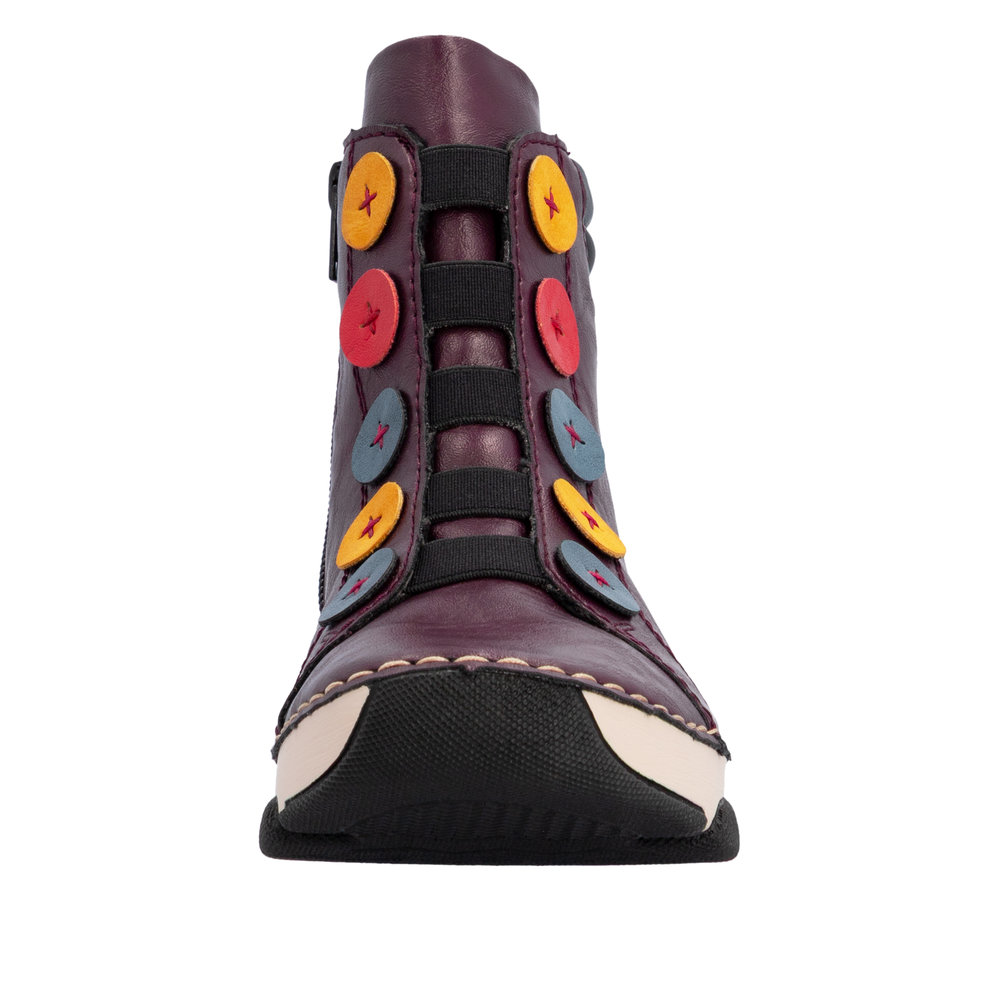 Basket rouge femme - 6