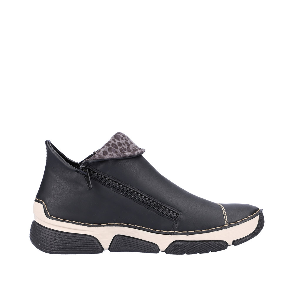 Basket noir combiné femme - 2