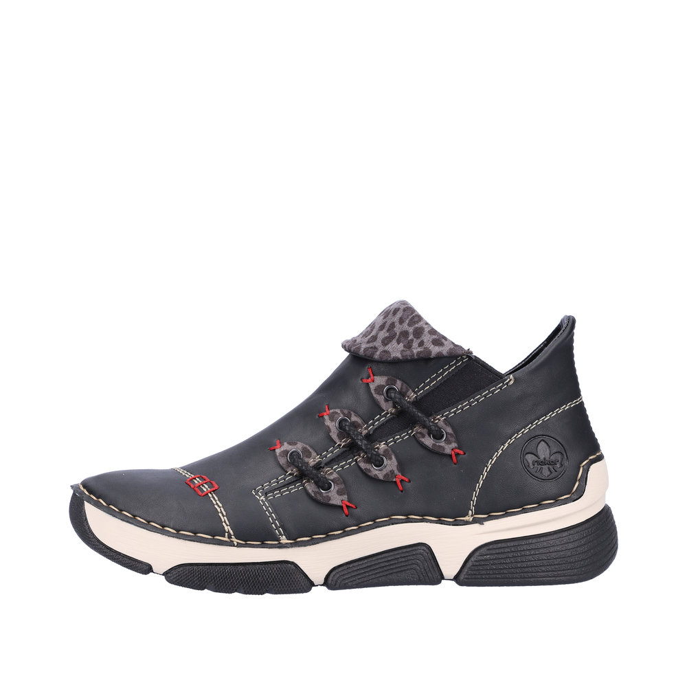 Basket noir combiné femme - 5