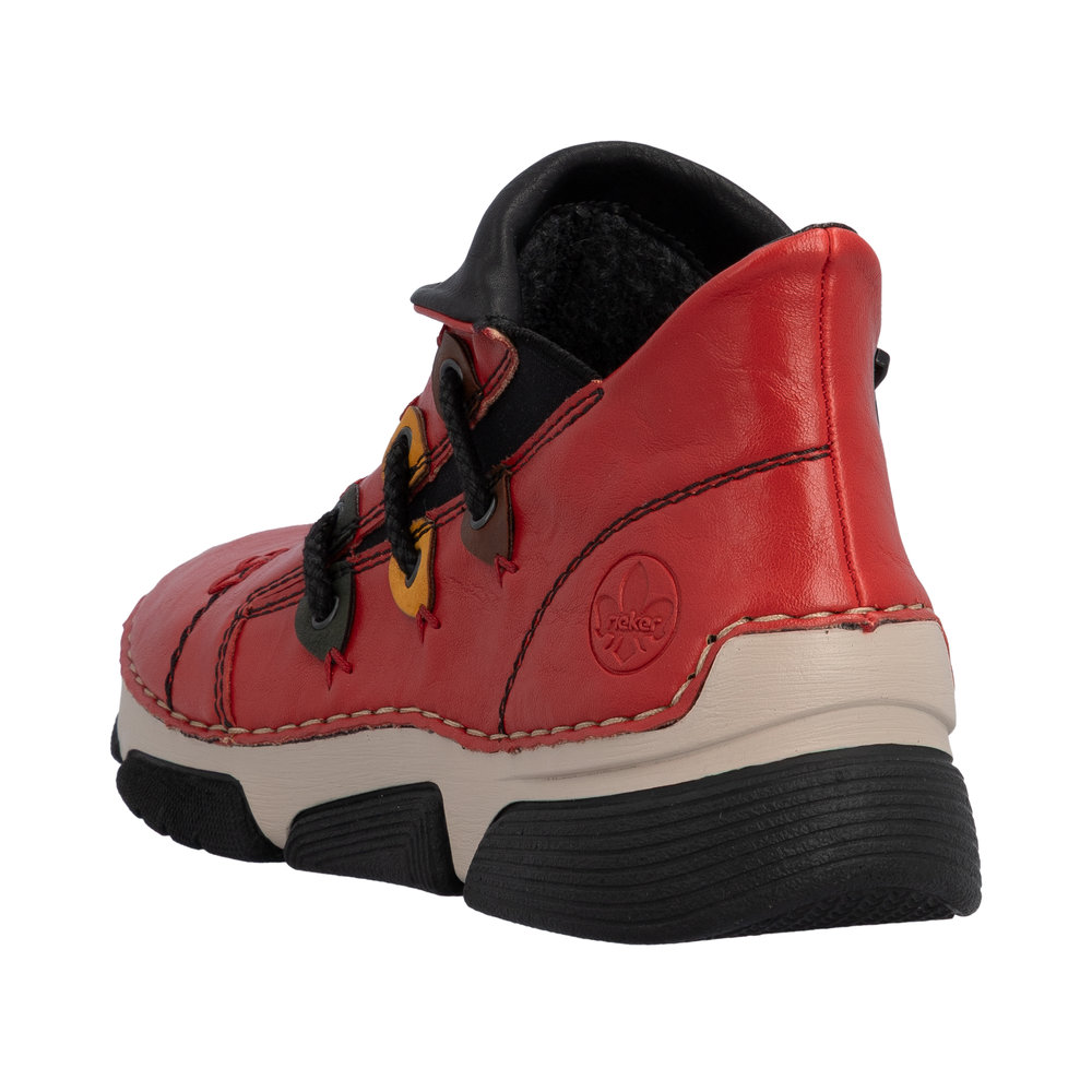 Basket rouge femme - 3