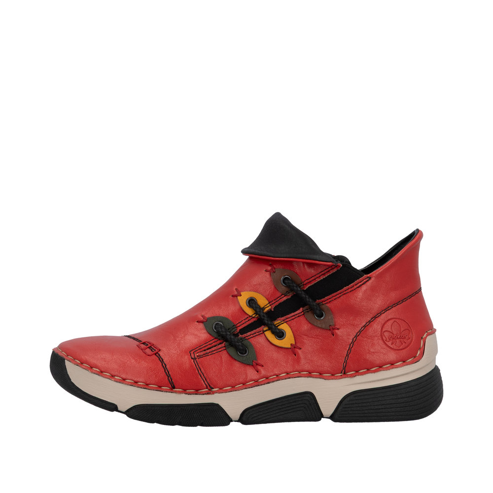 Basket rouge femme - 5