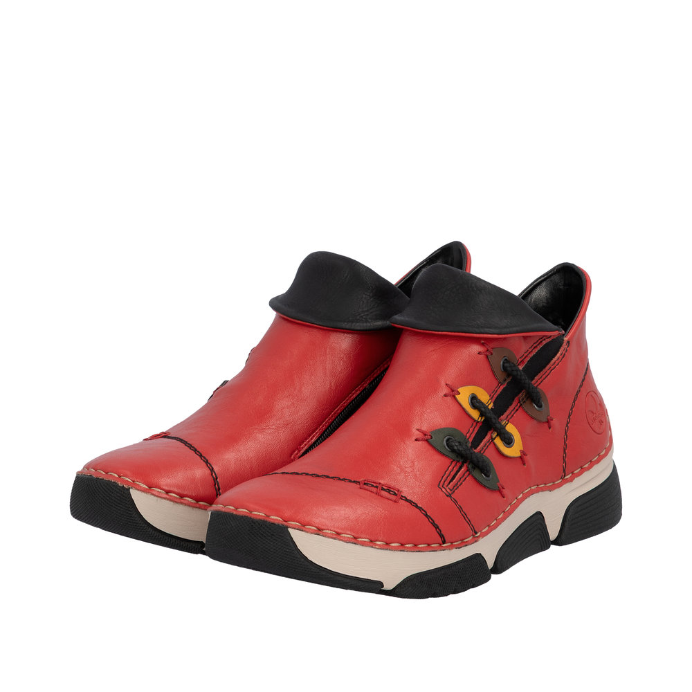 Basket rouge femme - 8