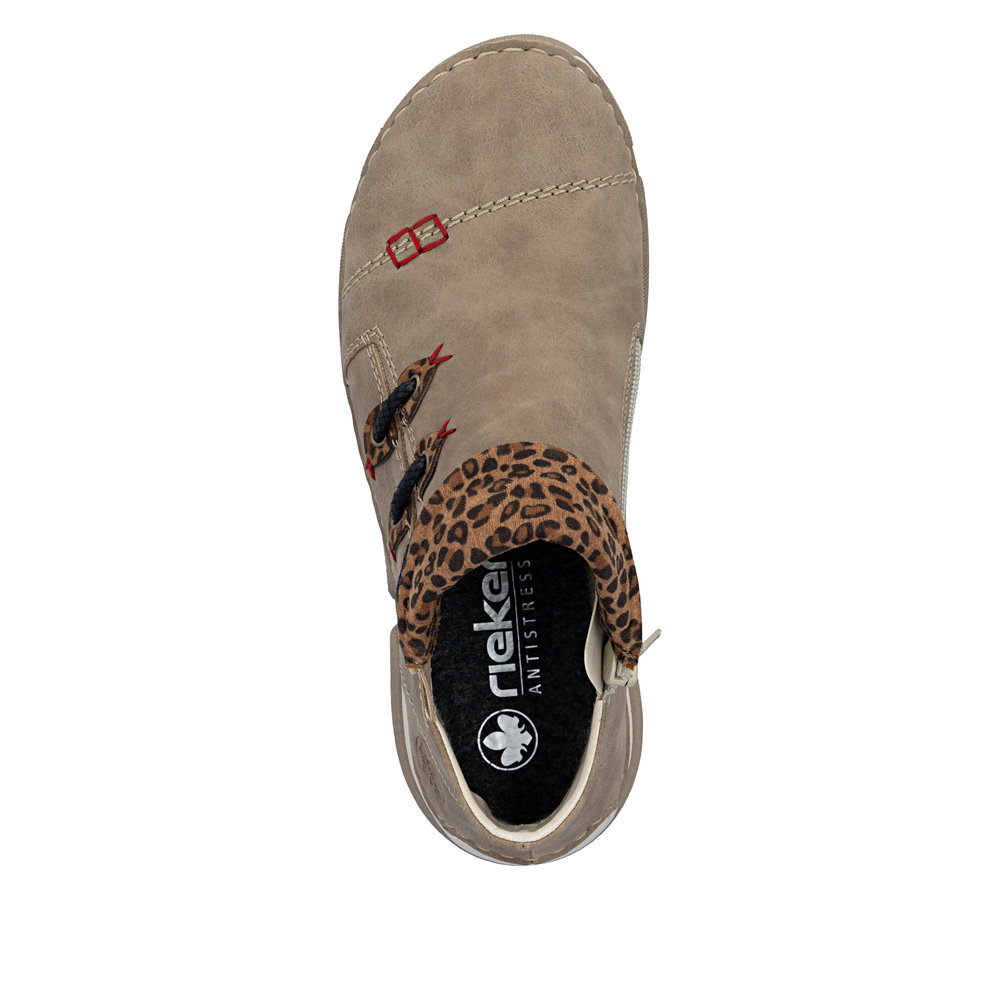 Basket beige femme - 4