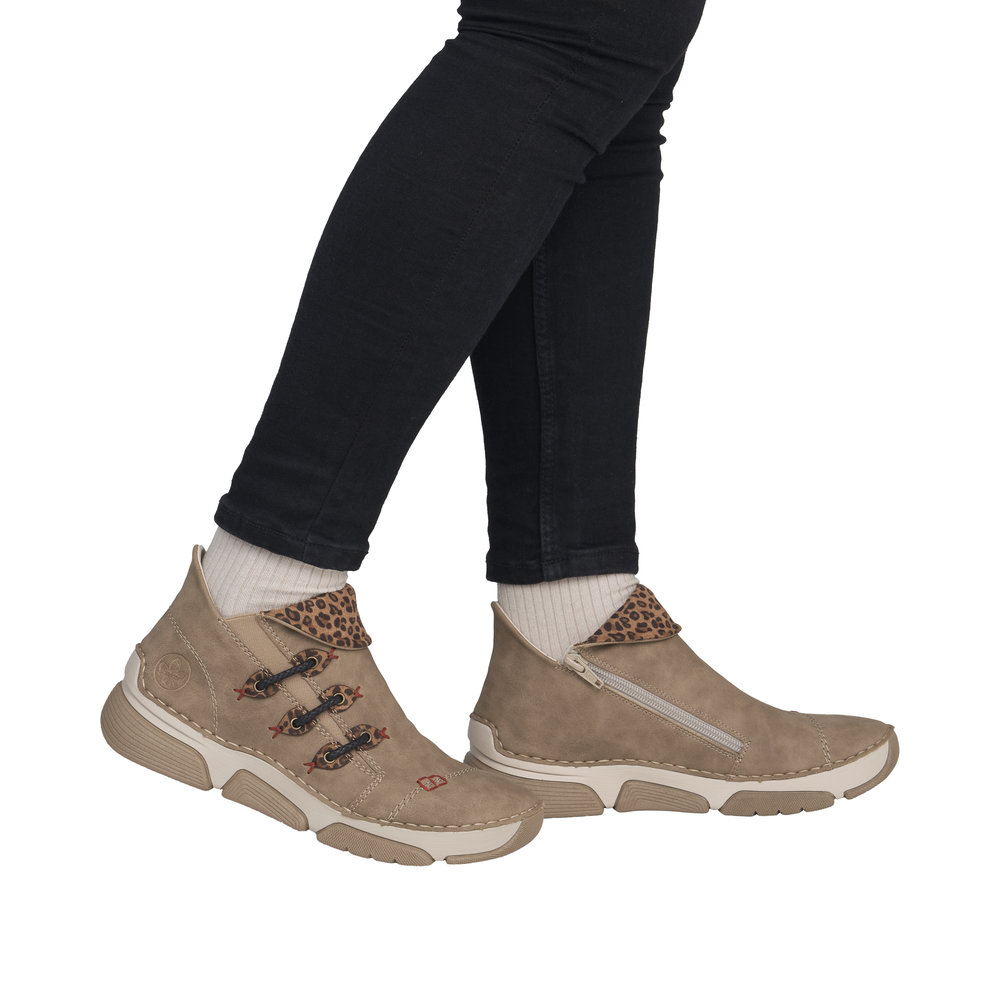 Basket beige femme - 9