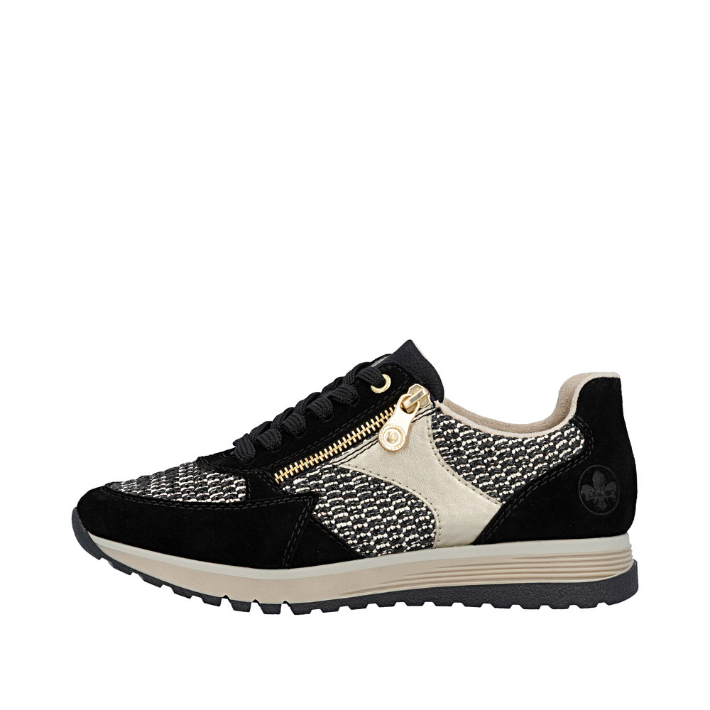 Derby avec fermeture éclair noir combiné - 5