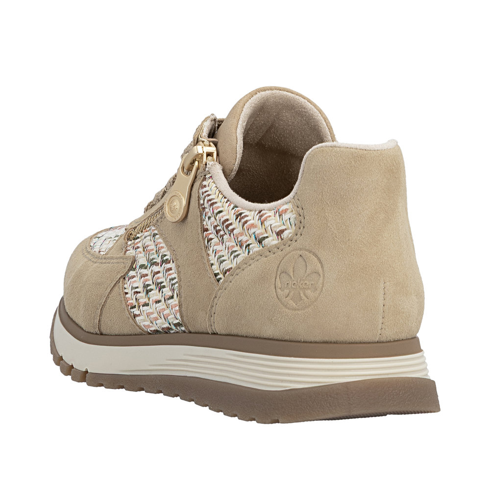 Derby avec fermeture éclair beige - 3