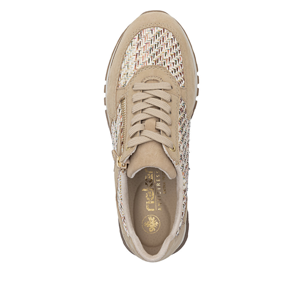 Derby avec fermeture éclair beige - 4