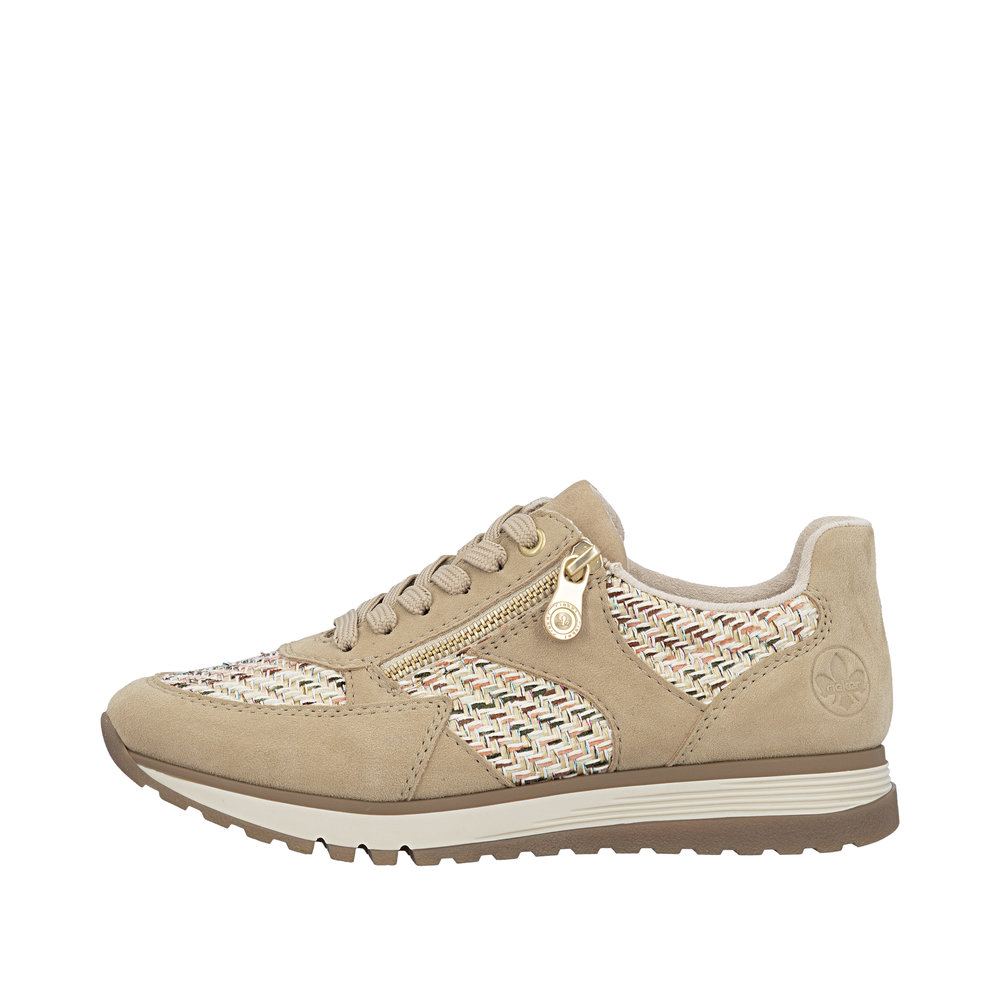 Derby avec fermeture éclair beige - 5