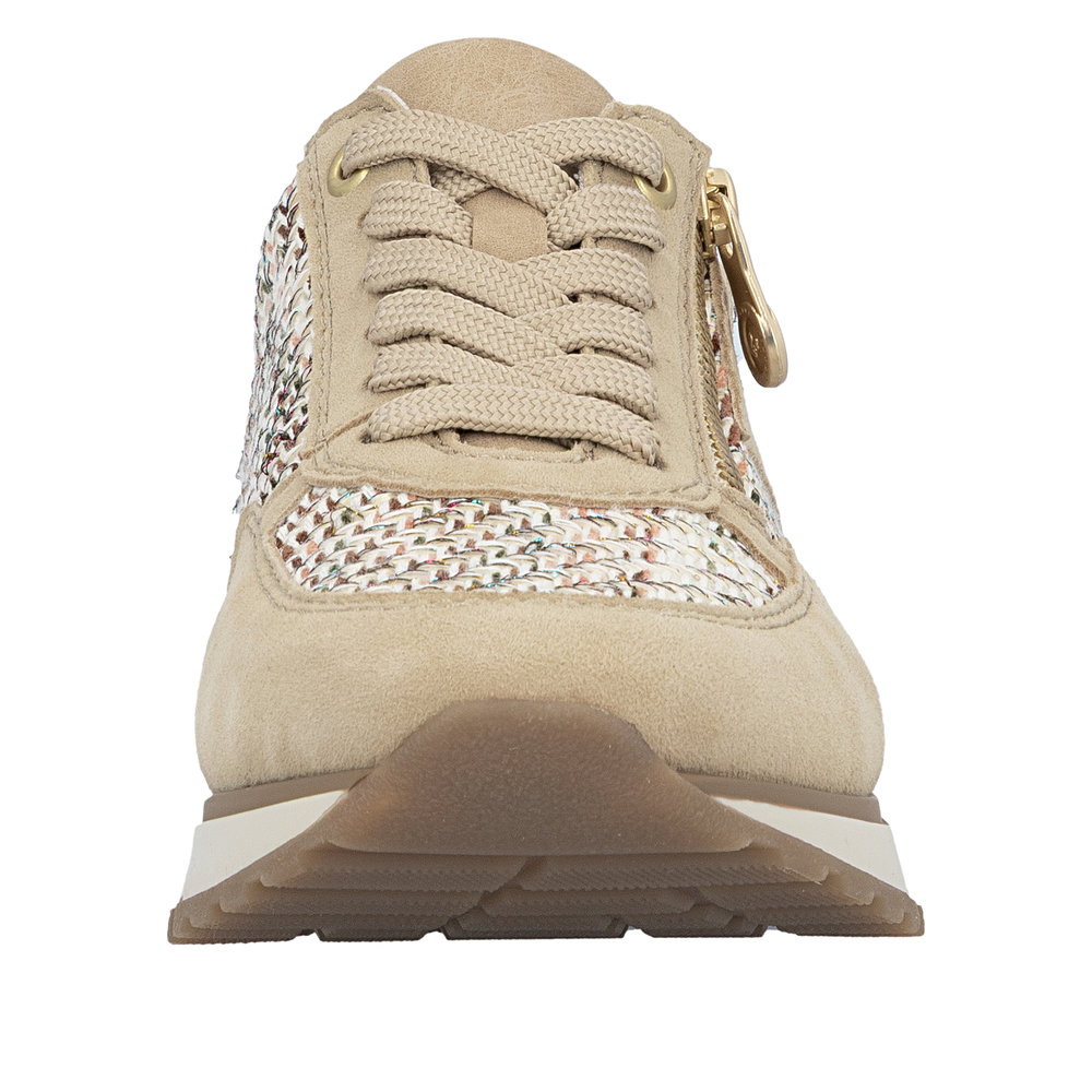 Derby avec fermeture éclair beige - 6