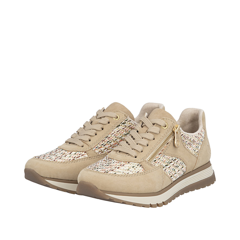 Derby avec fermeture éclair beige - 8