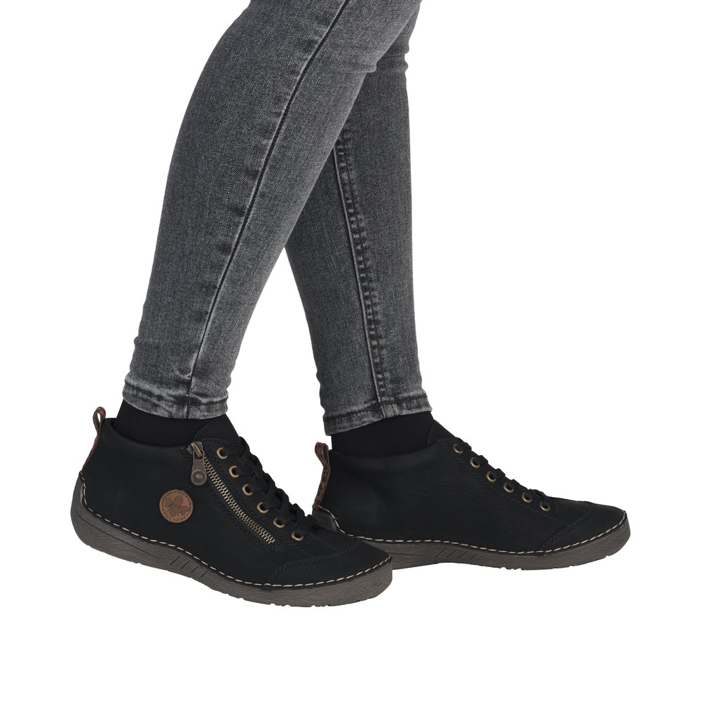 Basket noir femme - 9