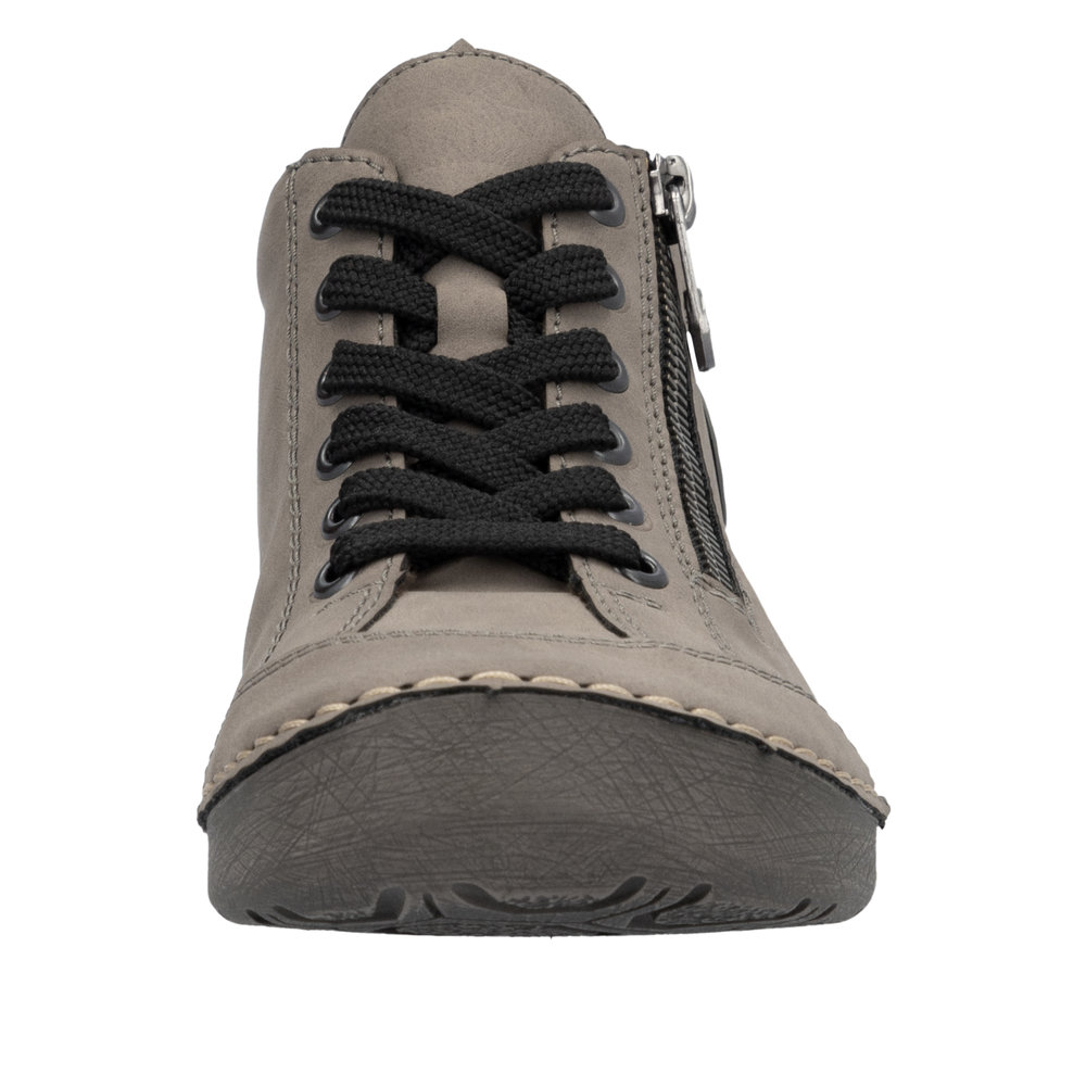 Basket gris femme - 6