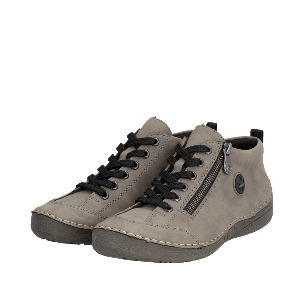 Basket gris femme - 8