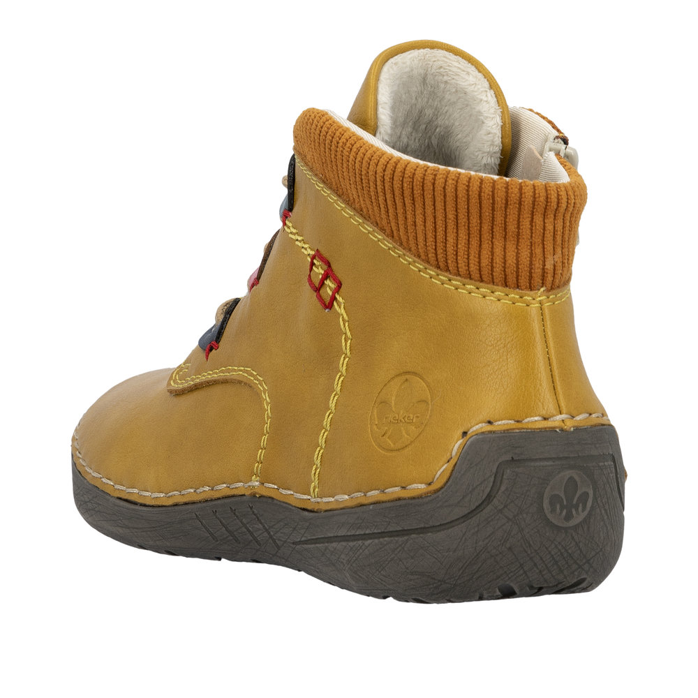 Basket jaune femme - 3