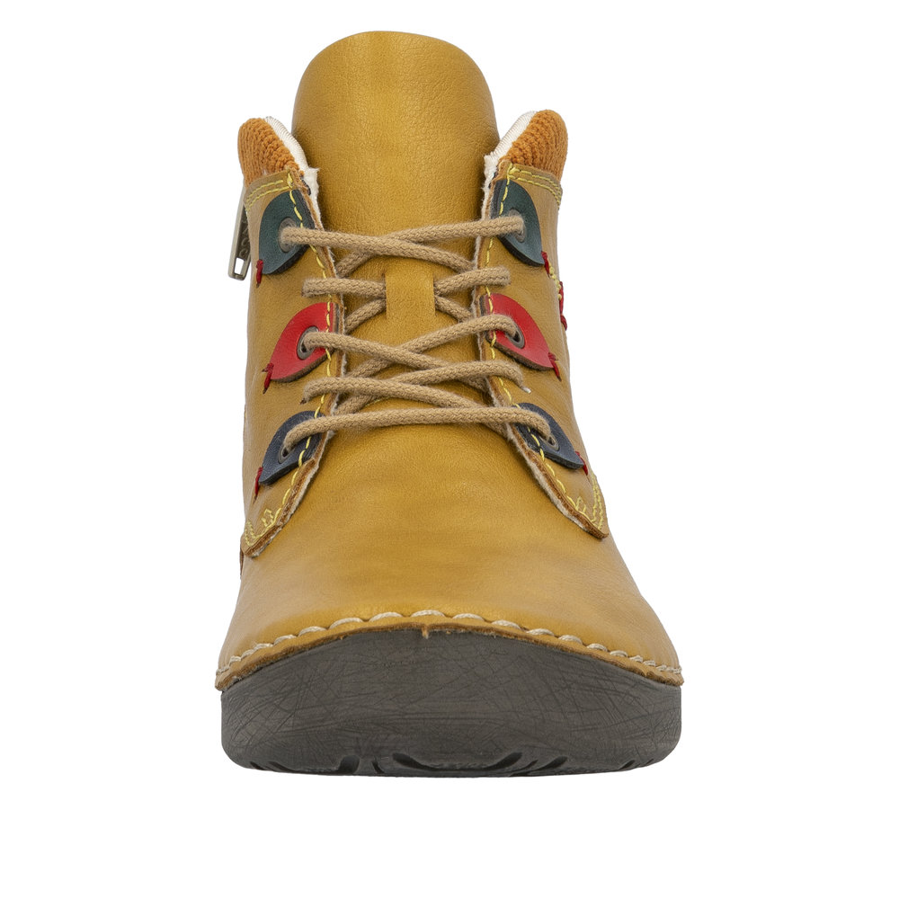 Basket jaune femme - 6