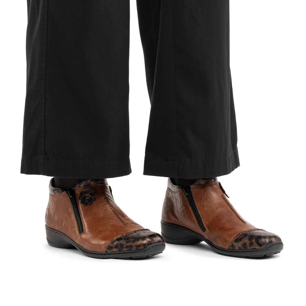 Basket marron femme - 9