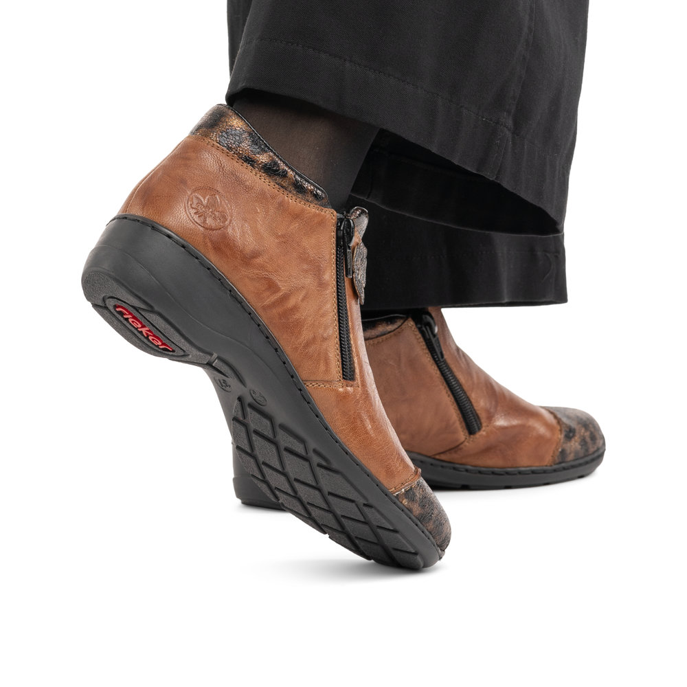 Basket marron femme - 11