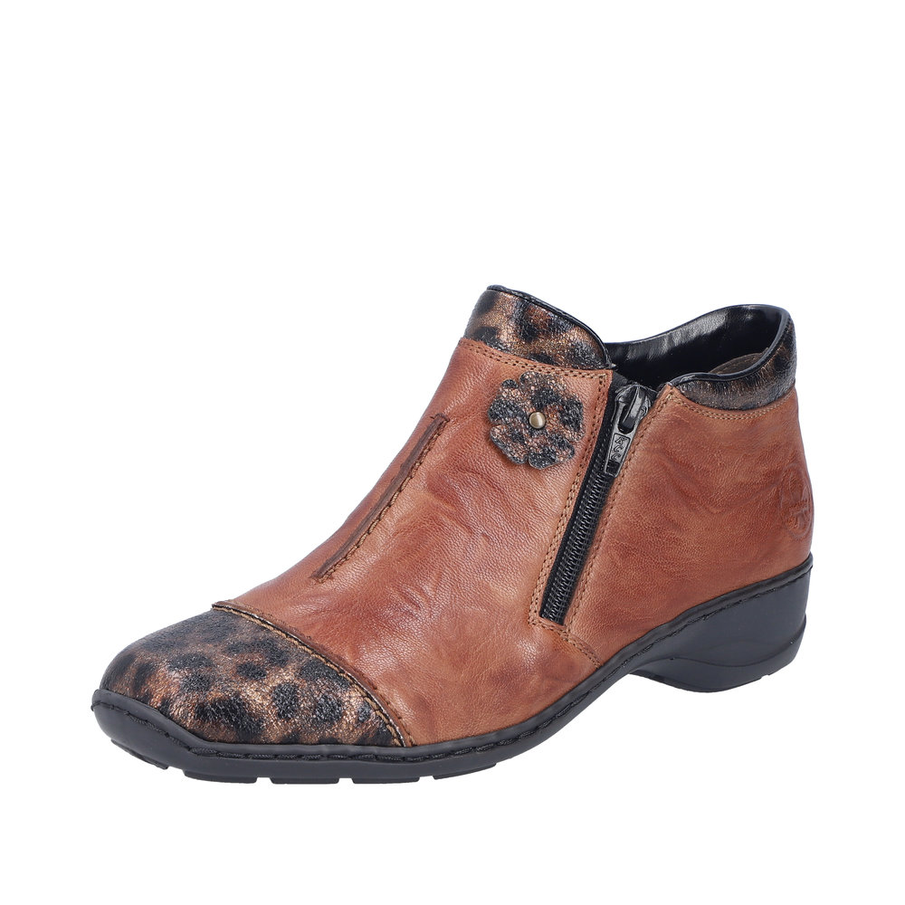Basket marron femme