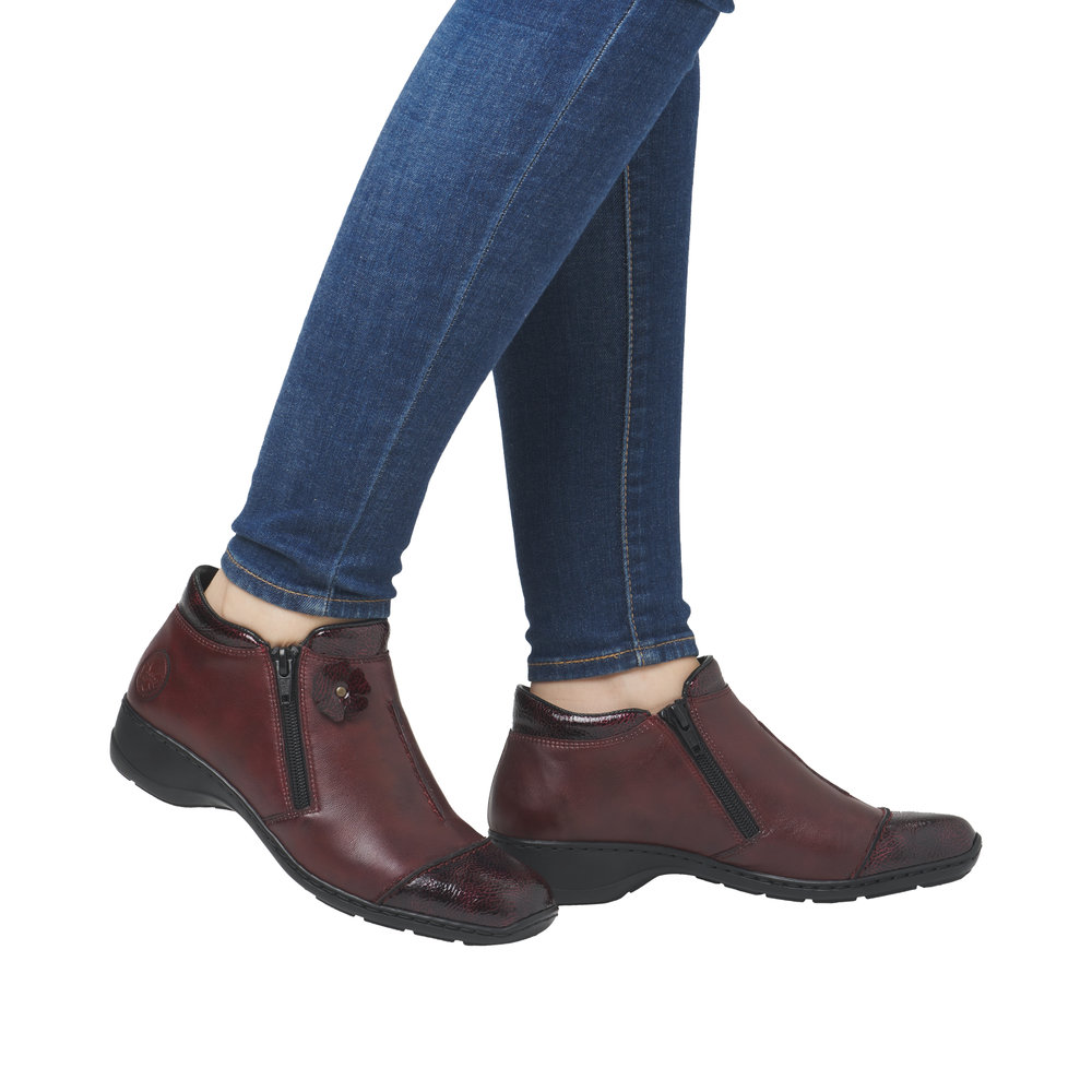 Basket rouge femme - 9