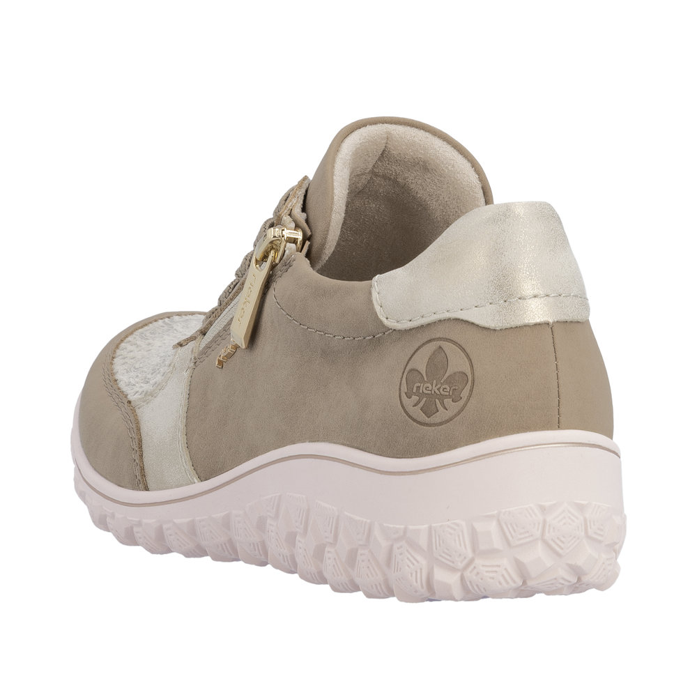 Derby avec fermeture éclair beige - 3