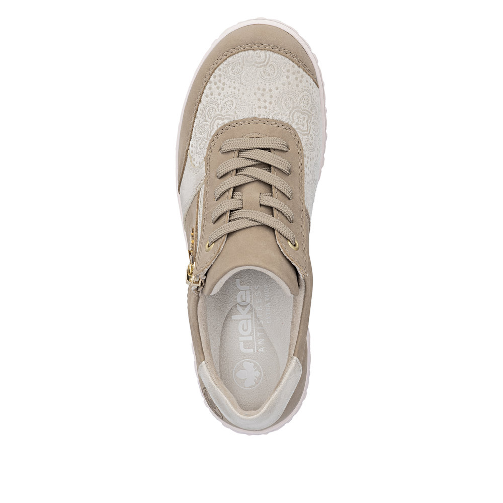 Derby avec fermeture éclair beige - 4