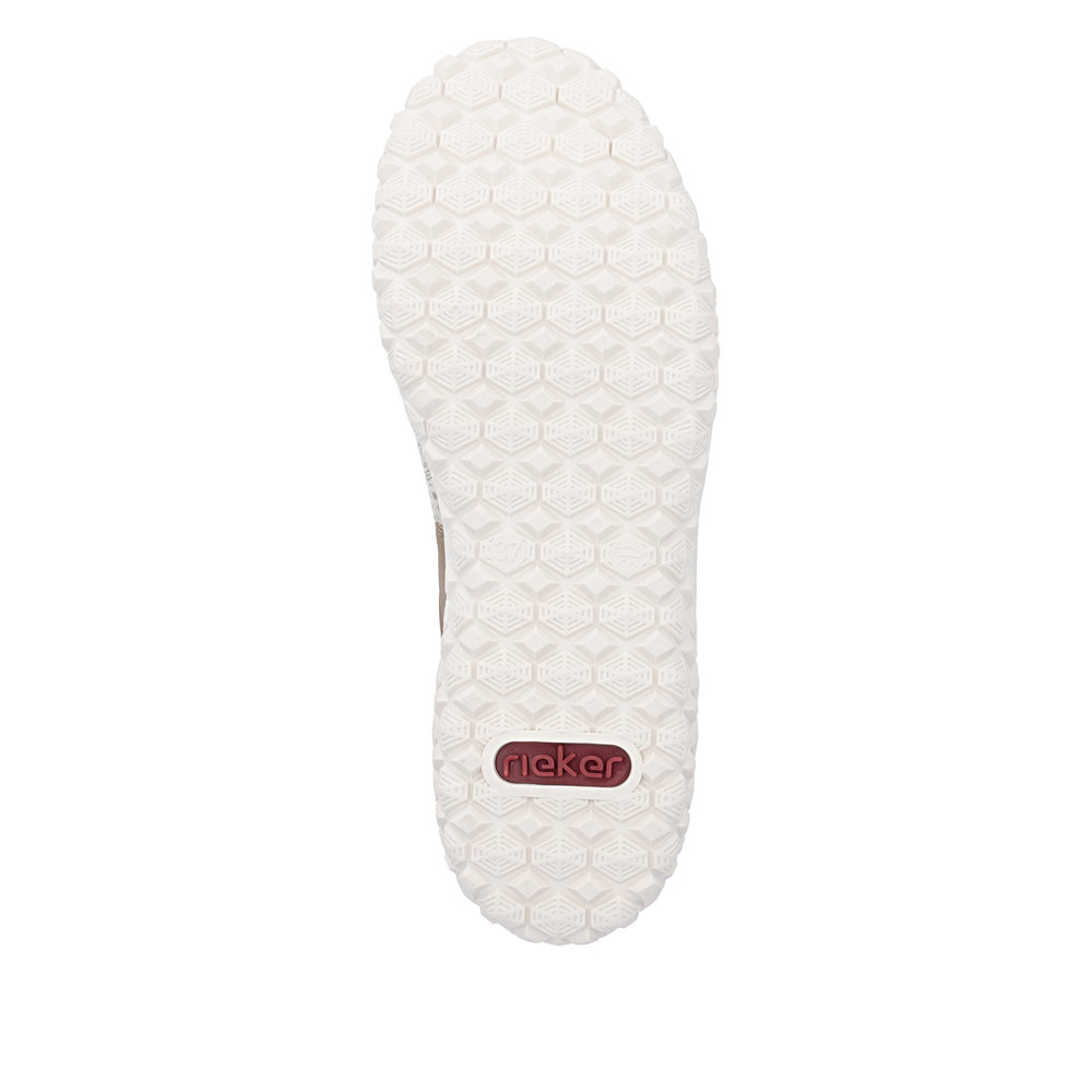 Derby avec fermeture éclair beige - 7