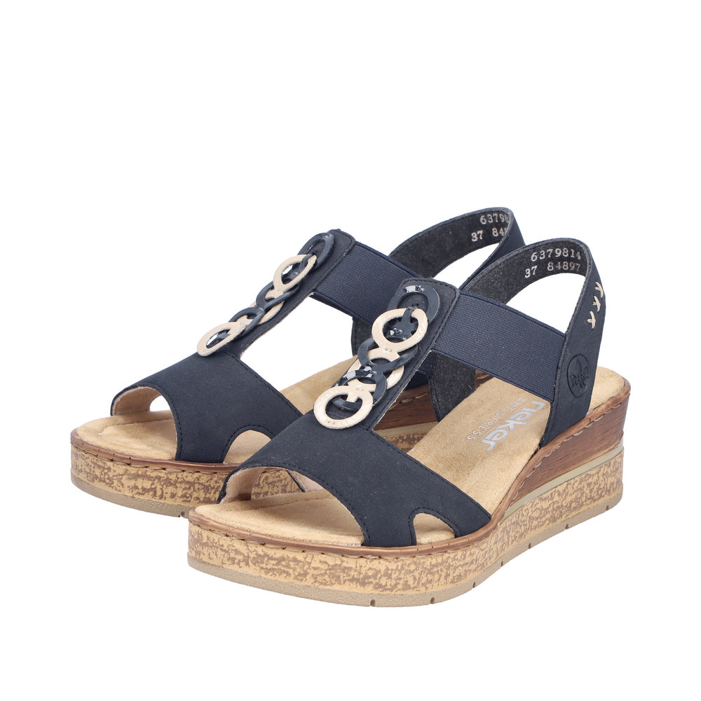 Sandale bleu - 8