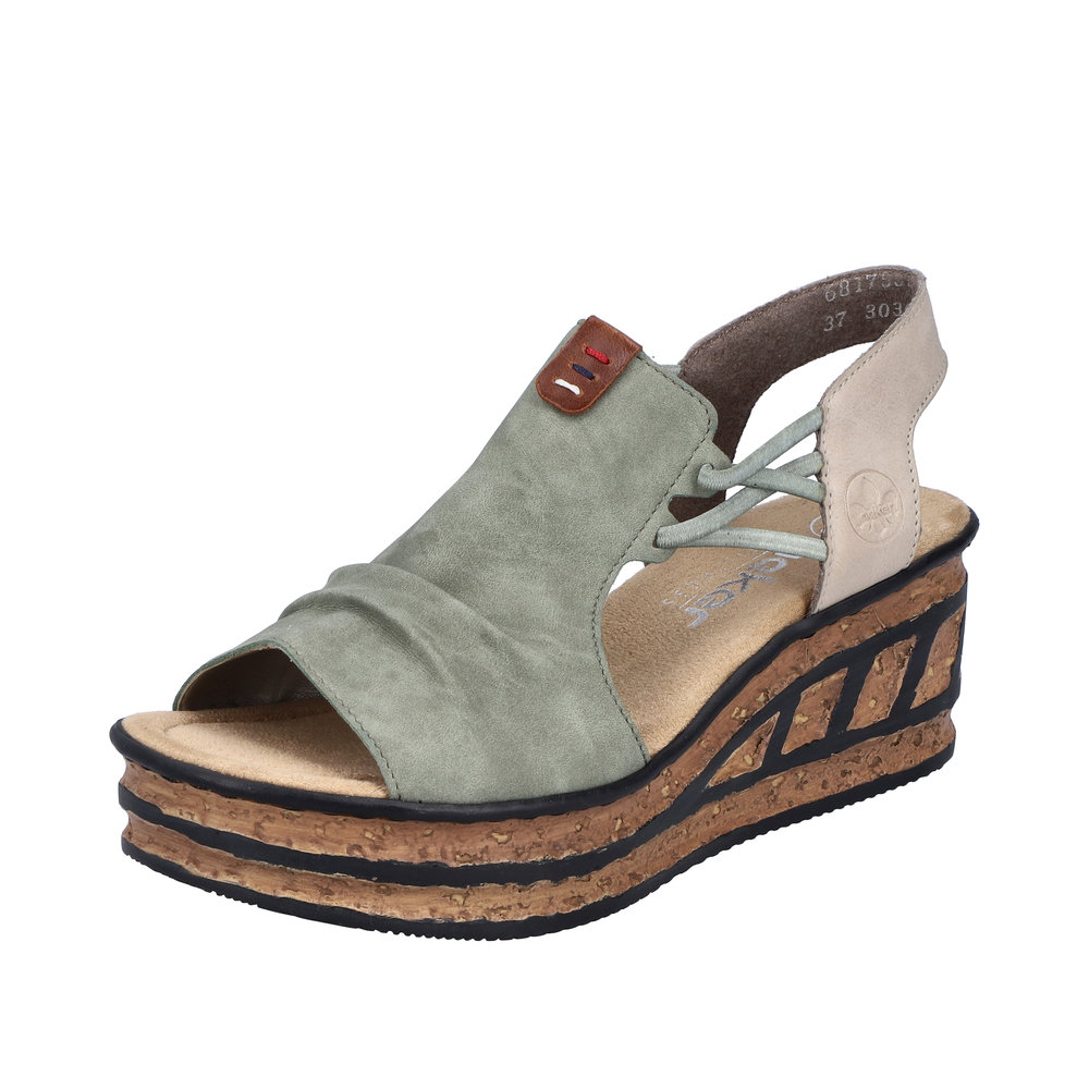 Sandale vert