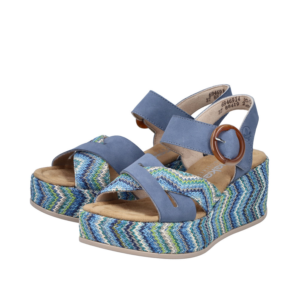 Sandale bleu - 8