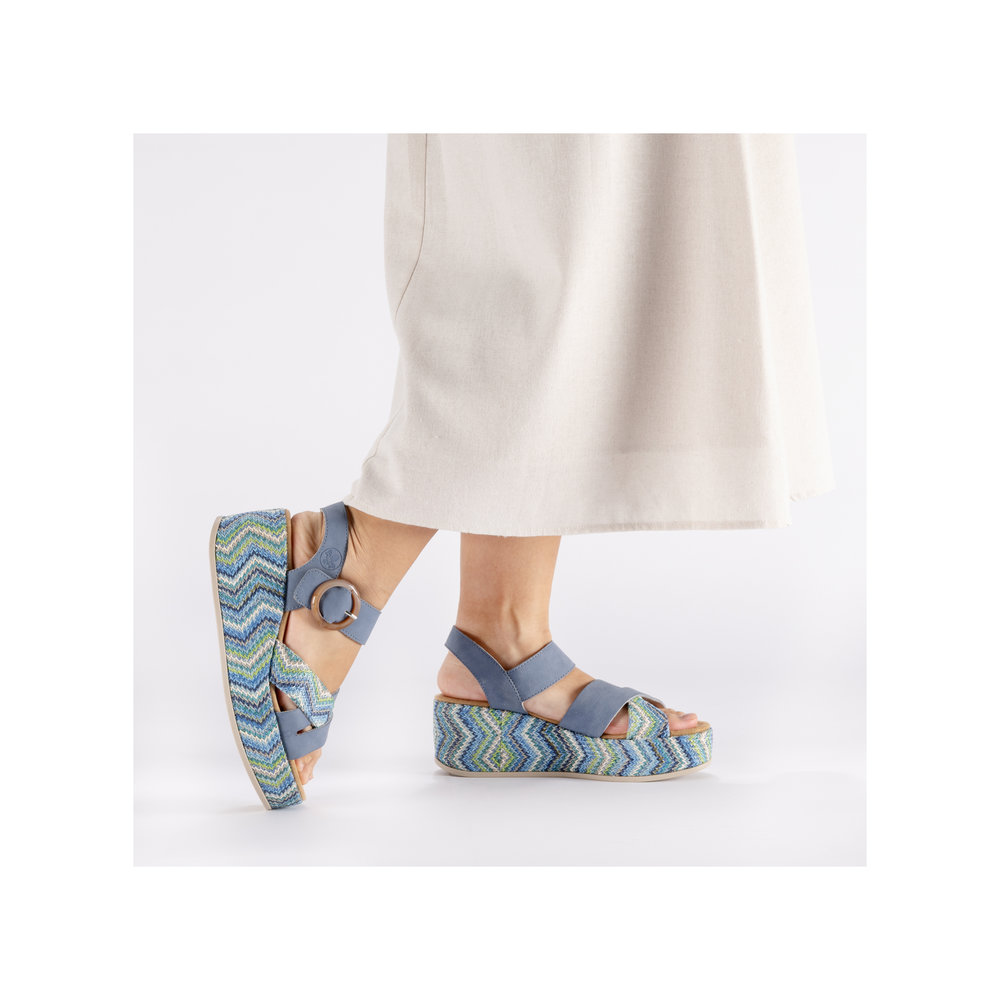 Sandale bleu - 10