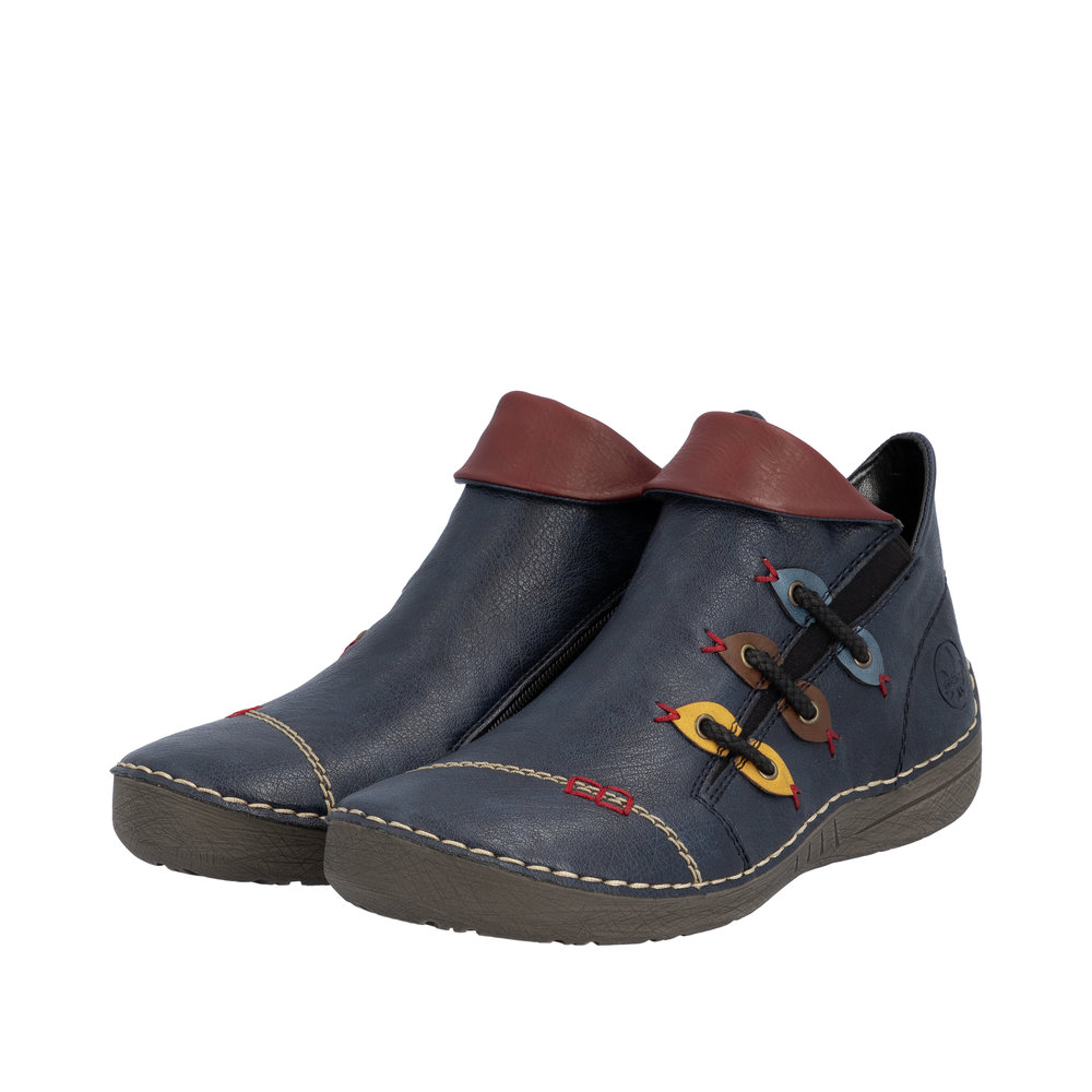Basket bleu femme - 8