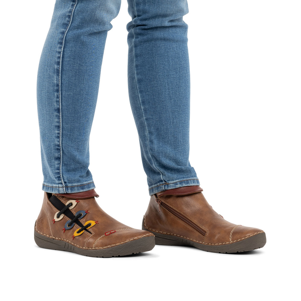 Basket marron femme - 9